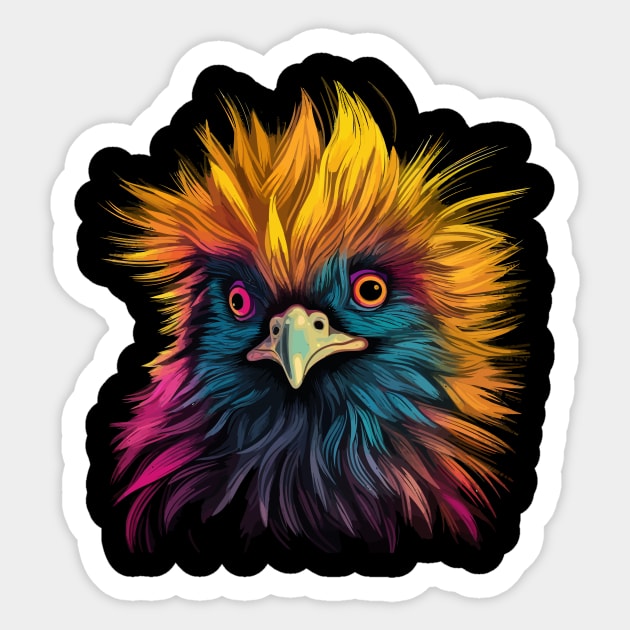 Silkie Coloring Book Sticker by JH Mart